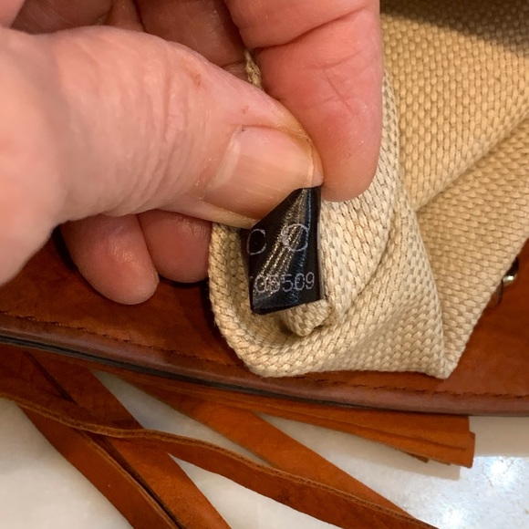 GUCCI SOHO NUBUCK RUST ORANGE CHAIN SHOULDER BAG - Picture 9 of 16